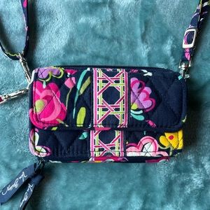 Vera Bradley crossbody wallet purse